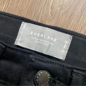 Everlane Black Way High Skinny Jean